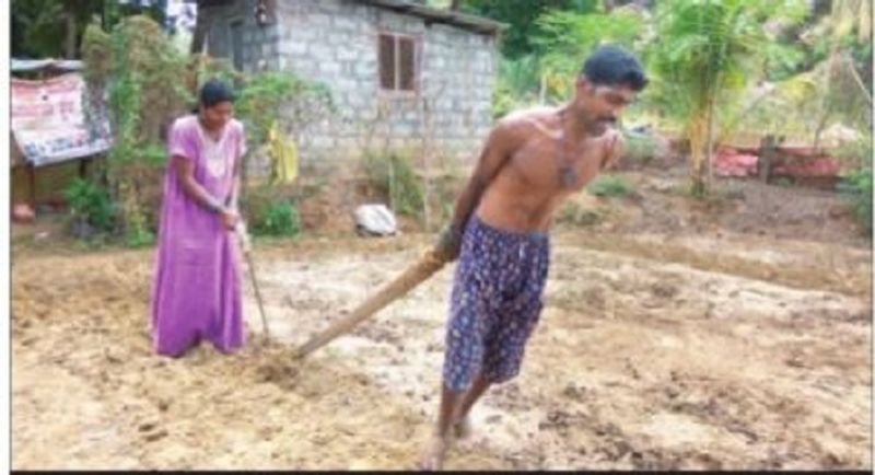 Karwar physically challenged siblings get power tiller by MLA