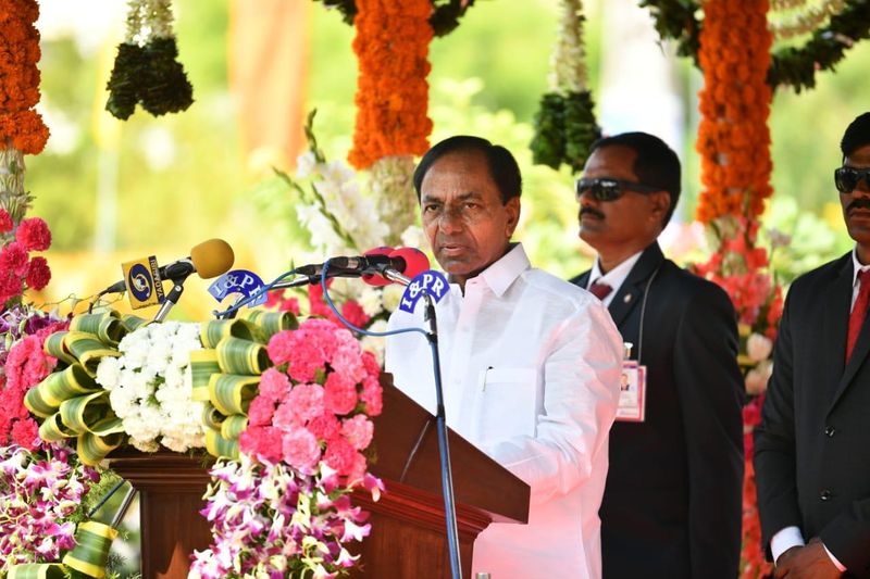 TRS Haliya Meeting...  CM KCR  Announced 150 crores to Nagarjuna Sagar Developmenr akp