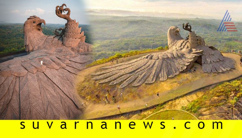 Jatayu Earth Center world tallest bird sculpture Kerala