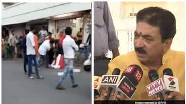 Gujarat BJP lawmaker Balram Thawani thrashes woman full public now wants apologise