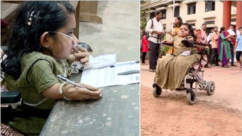 Kerala Woman With Rare Bone Disease Gives UPSC Exam with Oxygen Cylinder