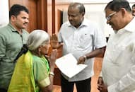 Padmashri awardee Salumarada Thimmakka meets Karnataka CM, saves 287 trees from axe