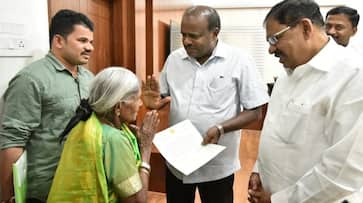 Padmashri awardee Salumarada Thimmakka meets Karnataka CM, saves 287 trees from axe