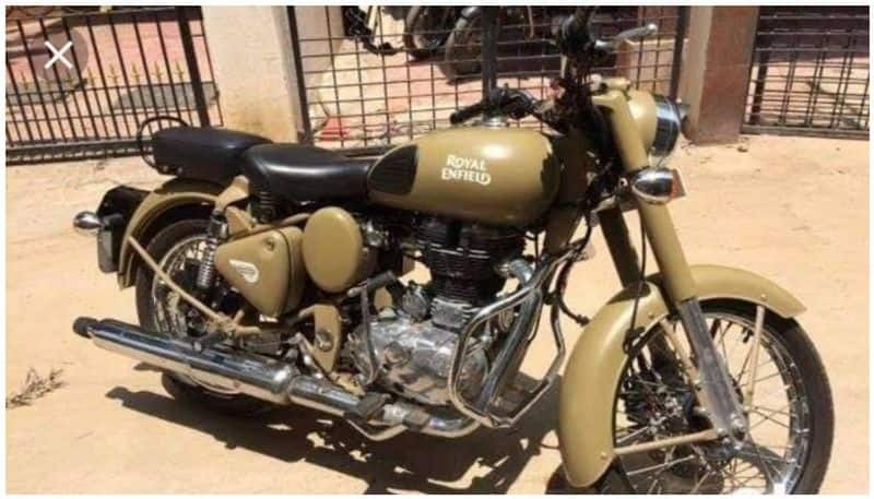 40 Royal Enfield with sounding Silencer seized by Shivamogga Traffic Police