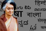 Genesis of language problem Indira Gandhi one vengeful act