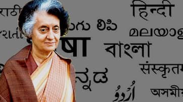 Genesis of language problem Indira Gandhi one vengeful act