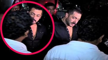 SALMAN KHAN SLAPS HIS BODYGUARD FOR MISBEHAVING WITH HIS CHILD FAN