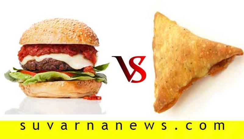 Indian samosa is healthier than american burger here is why