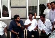 karnataka congress jds government fall chief minister son ask party workers prepare polls