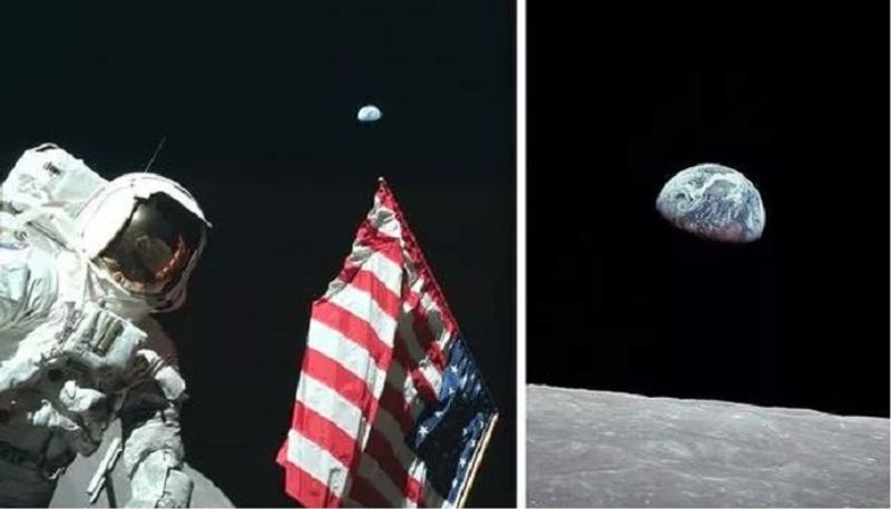 No Stars Seen In NASA Moon Landing Photos