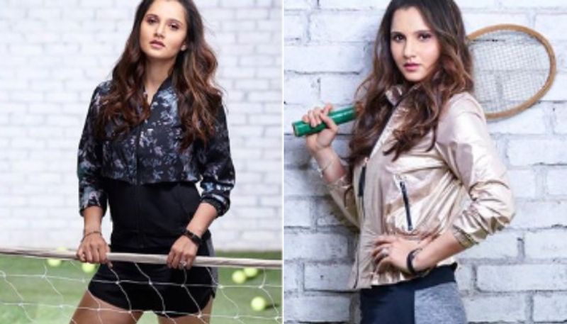 New Mommy Sania Mirza brings glamour to tennis court