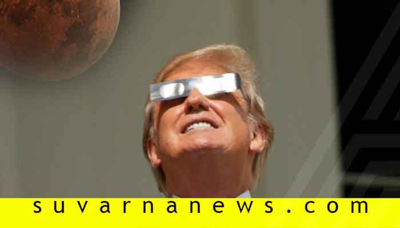 Donald Trump Says Moon Is Part of Mars