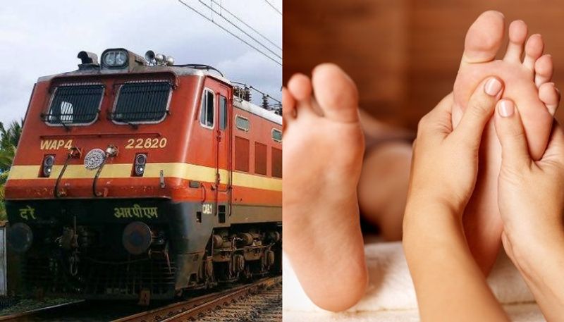 Massage Service By Indian Railway For Travelers