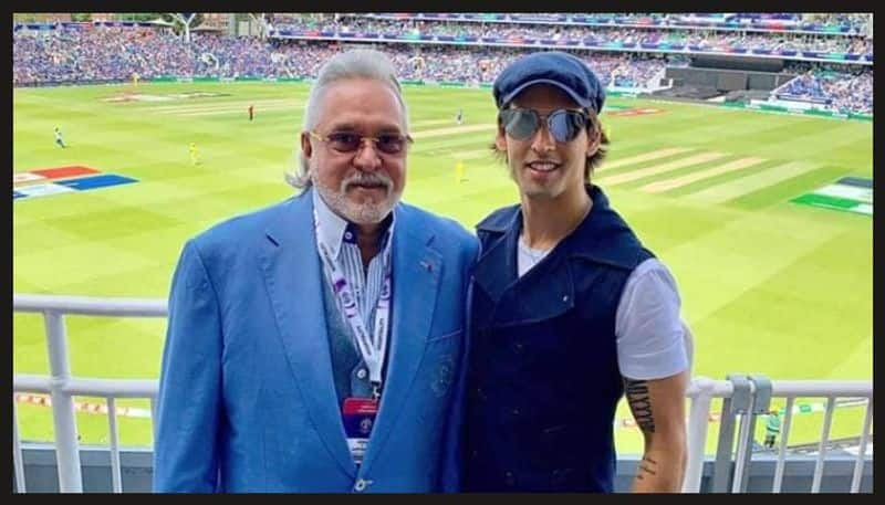 Vijay Mallya spotted at India vs Australia World Cup game in London