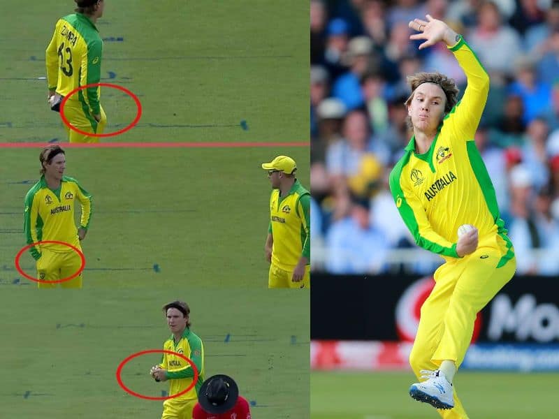 Adam Zampa tampered with ball against India in ICC World Cup 2019 says Twitterati