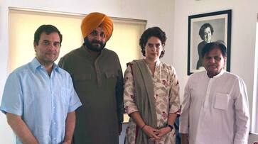 Navjot singh sidhu meet to Rahul Gandhi  recent rift over with captain amarinder singh