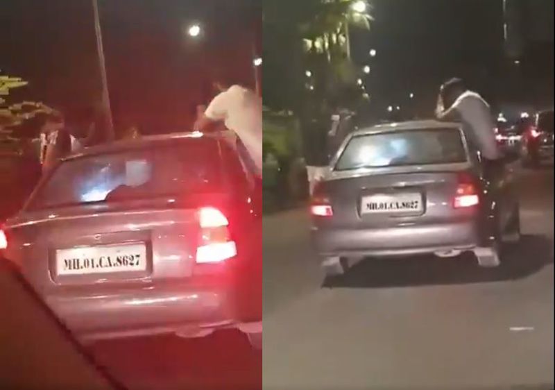 Mumbai police arrest students for performs stunts in public road