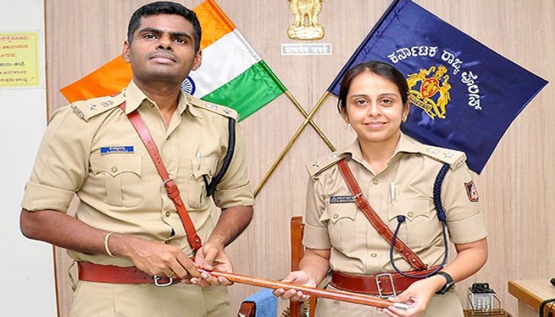 rohini katoch sepat  takes charge as DCP for Bengaluru South