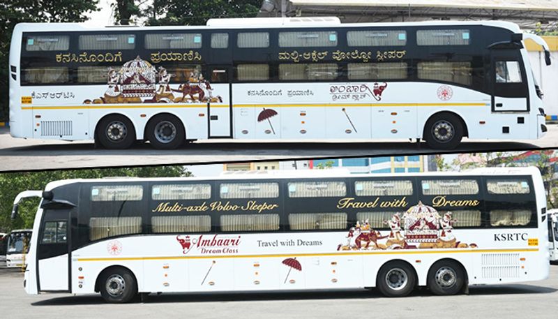 Airavat Dream Class KSRTCs inter city Volvo AC sleeper buses hit the road