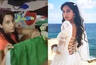 nora fatehi turn street vendor in bangkok and sell clothes