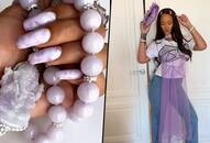 Rihanna posts picture with Ganesha idol necklace