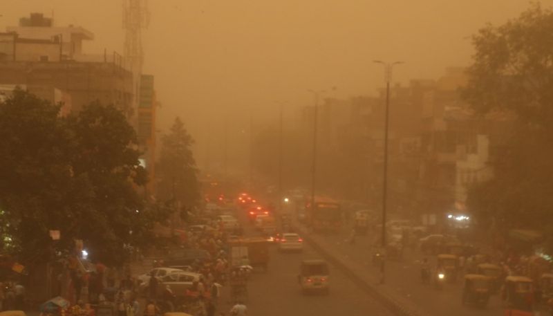 Heavy Dust in Ballari City