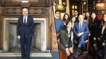 Anupam Kher speaks about Indian cinema, India at Oxford Union