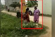 Bengaluru woman tied to electric pole, abused