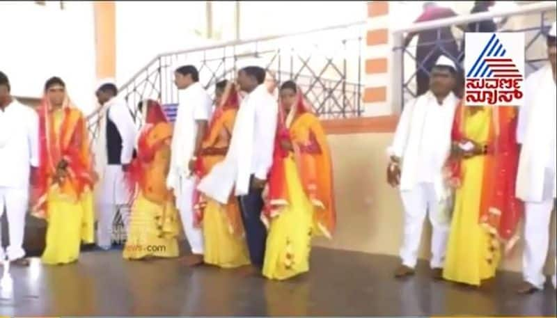 Kins Of Former Devadasi  Mass Marriage in Bagalkot