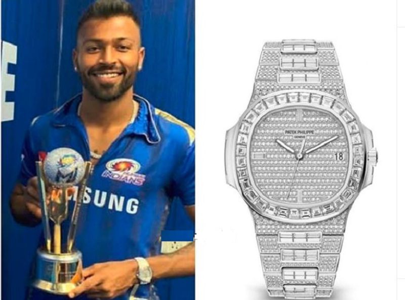 Team India cricketer Hardik pandya use most expensive stylish wrist watch