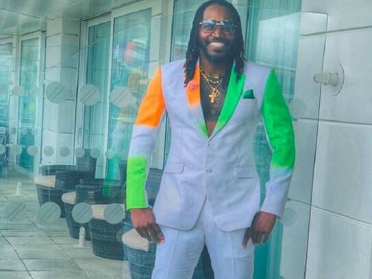 Chris Gayle Gears Up For Mega World Cup 2019 Clash with India-Pakistan Suit