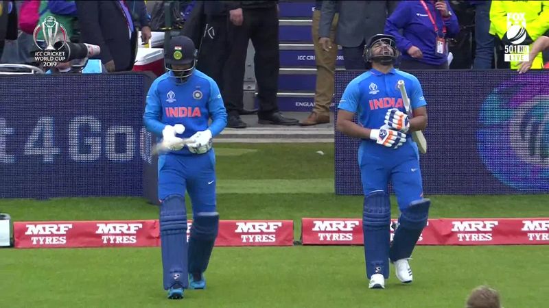 World cup 2019 Rohit Sharma and KL Rahul record India's first ever century opening partnership