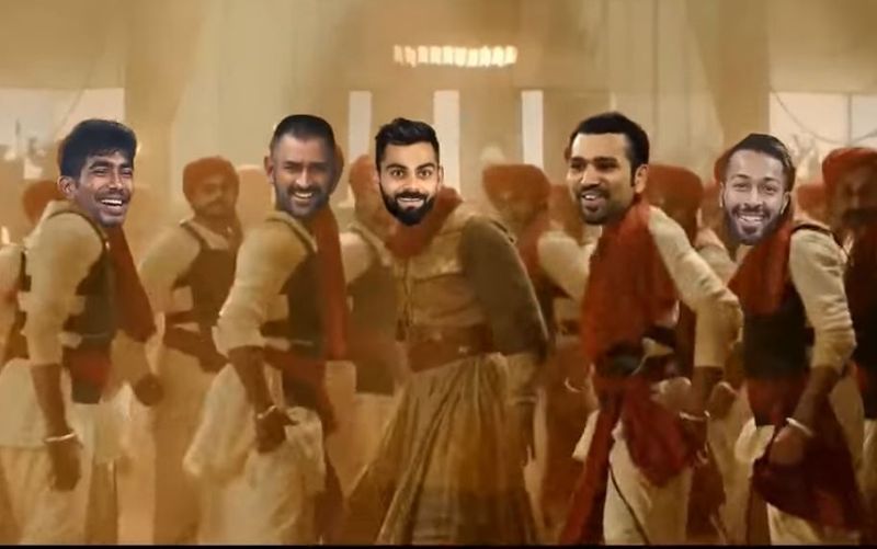 Virat Kohli boys celebration in malhari song after beat Pakistan in world cup league