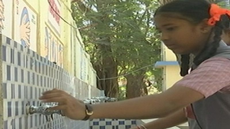 school leave for half day in water problem