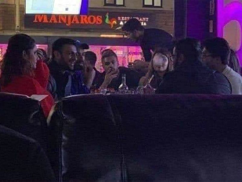 ICCWorld Cup 2019 Video of Shoaib Malik with Pak team members at shisha bar goes viral