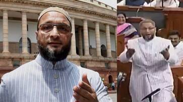 Asaduddin Owaisi takes oath as MPs chant 'Jai Shri Ram' in Lok Sabha