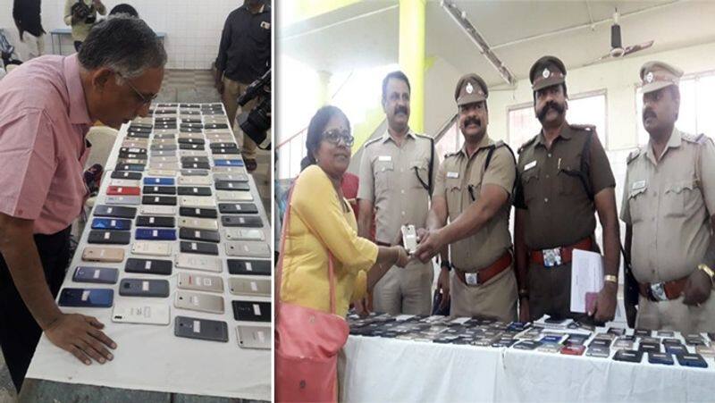 100 smart phones Theft's.. Round hugged and handed over ..! Video