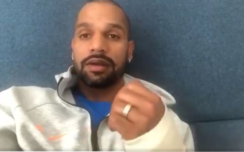 Shikhar dhawan emotional message to fans after ruled out from world cup 2019