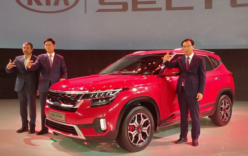 Kia motors unveiled Seltos SUV car in India