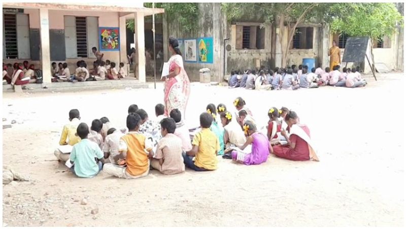 Alternate School in Virupapuragadde School Childrens