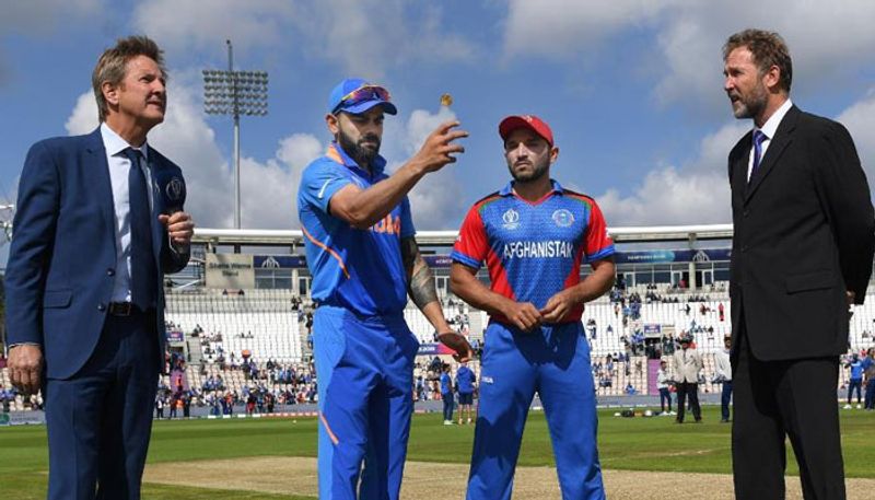 India won the toss against Afghanistan in WC