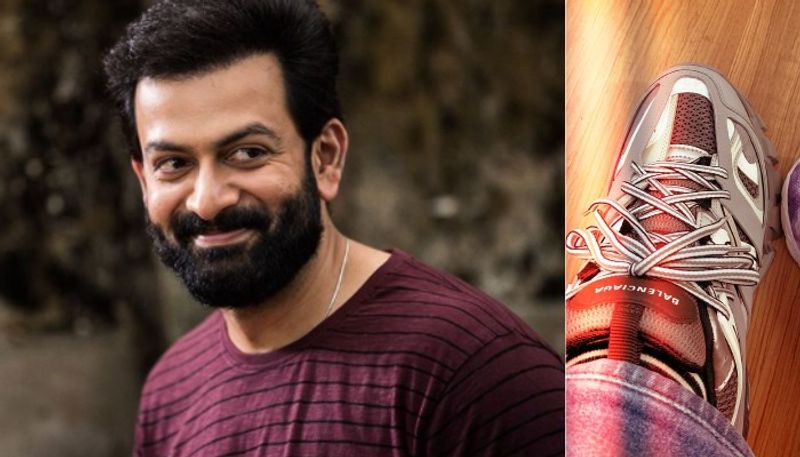 price of prithviraj s  balenciaga shoes