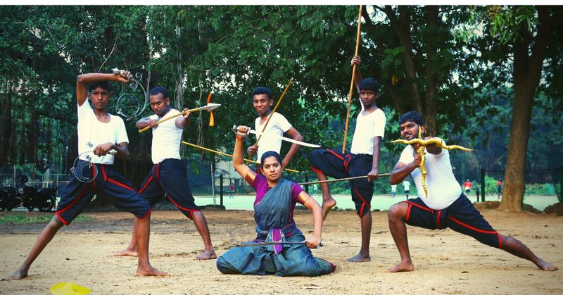 more than 100 school students participate world record event of silambam in hosur