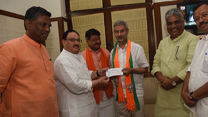 Foreign Minister S Jaishankar Rajya Sabha Candidate From Gujarat