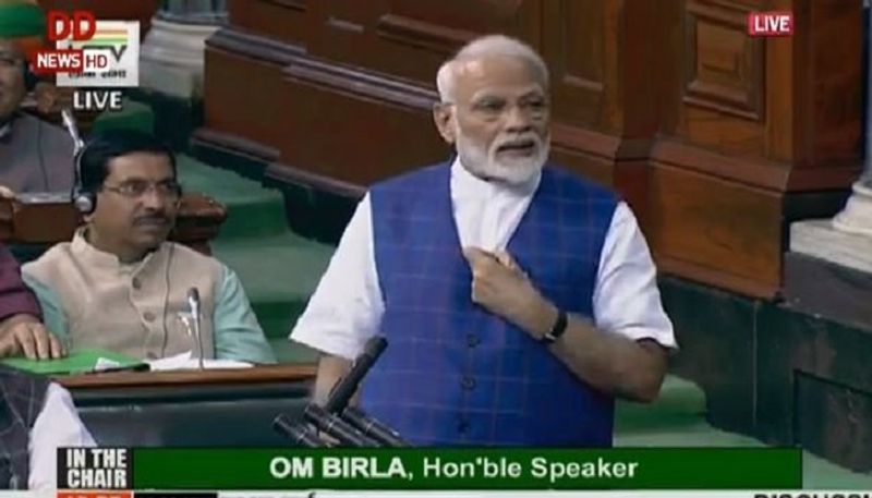 PM Modi Speech In Parliament On Motion of Thanks