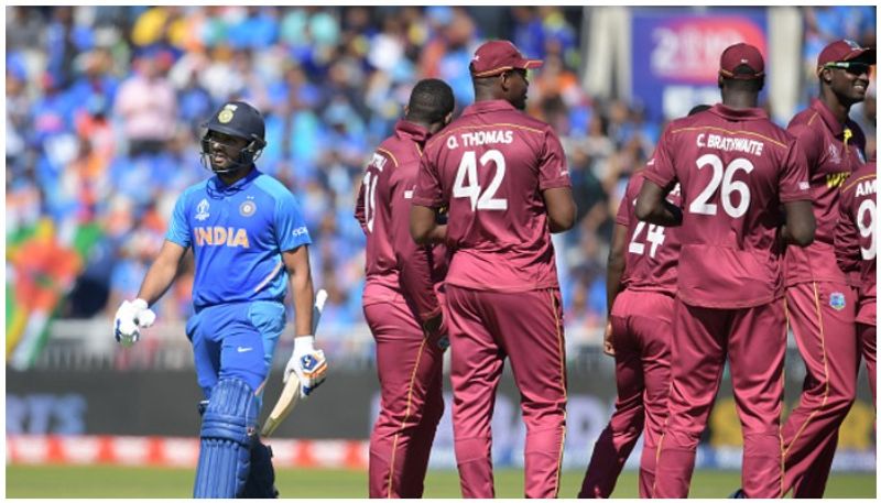 West Indies vs India Watch Rohit Sharma controversial Wicket Twitter Reaction