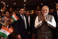 Slogans raised Vande Mataram and Jai Sri Ram raised at community event in japan in presence of PM modi