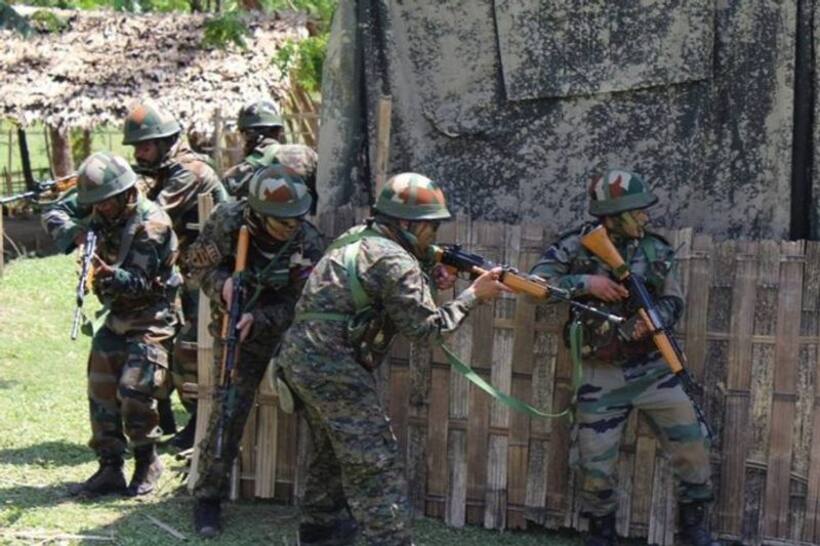 जम्मू कश्मीर में आतकी हमले में चार जवान शहीद, दो आतंकी ढेर