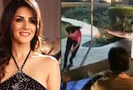 Sunny Leone falls unconscious after getting shot by gun at film set