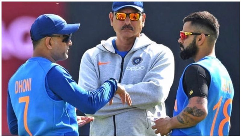 MS Dhoni is a legend won't impose himself on Team India Says Coach Ravi Shastri